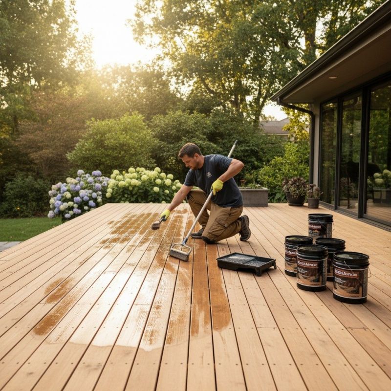 Deck Sealing in Renton, WA