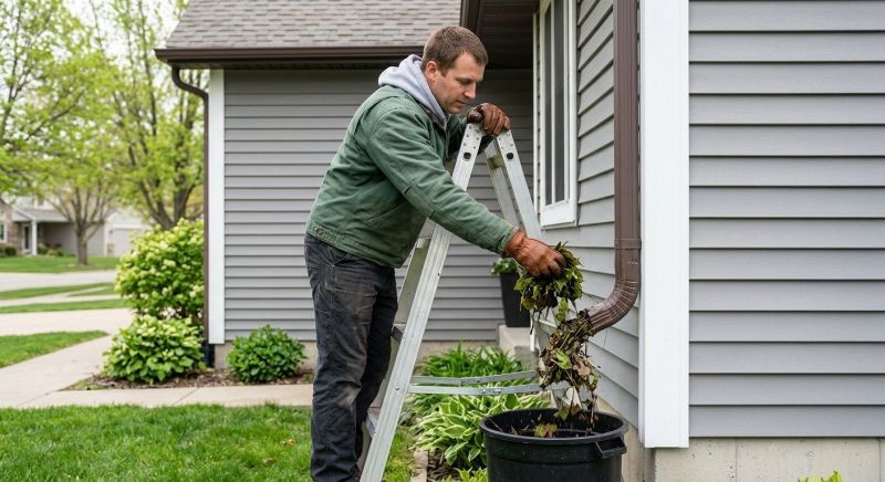 Downspout Cleaning in Monmouth County, NJ
