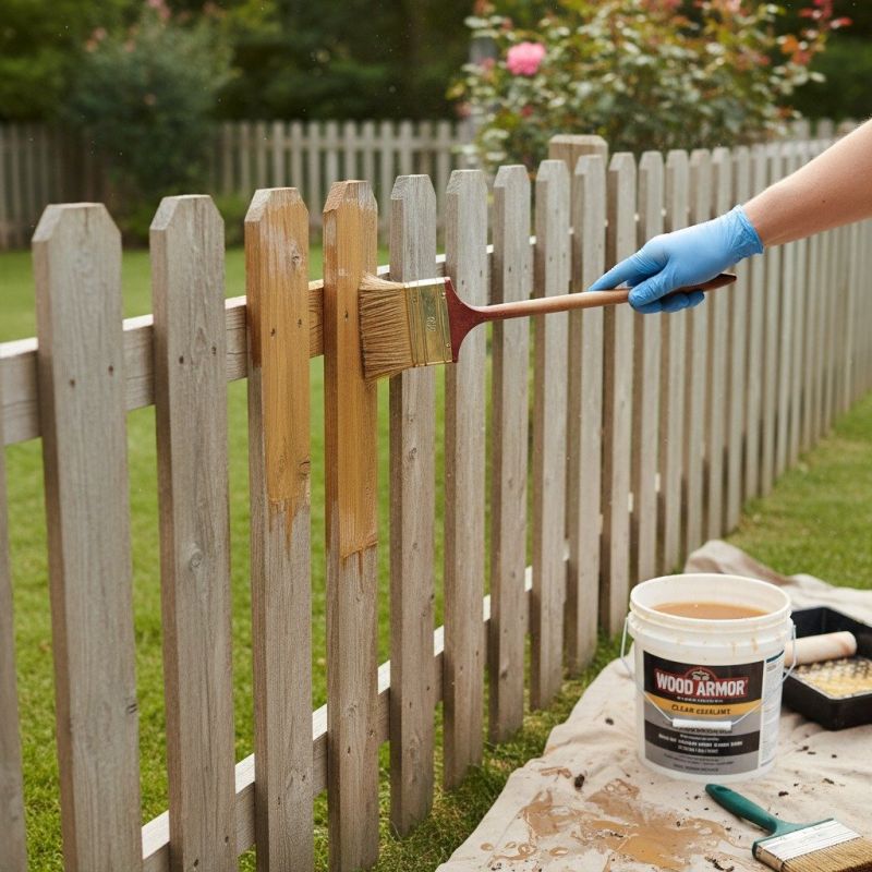Fence Sealing in Seattle, WA