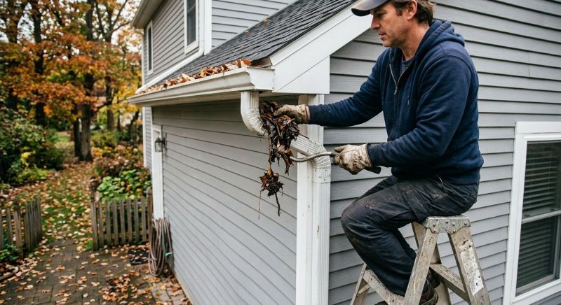 Gutter Downspout Unclogging in Boulder, CO