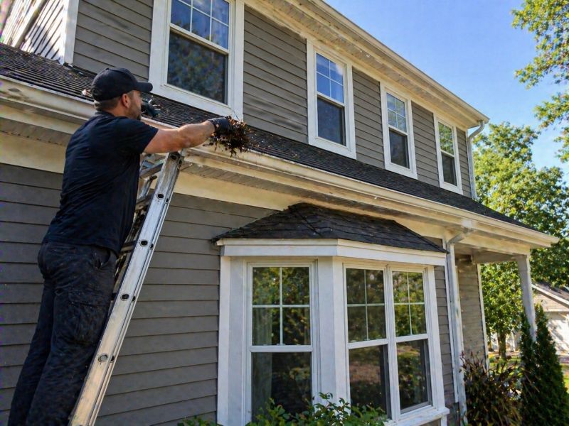 Gutter Pine Needle Removal in Richmond, VA