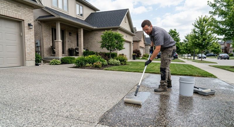 Paver Driveway Sealing in Puyallup, WA