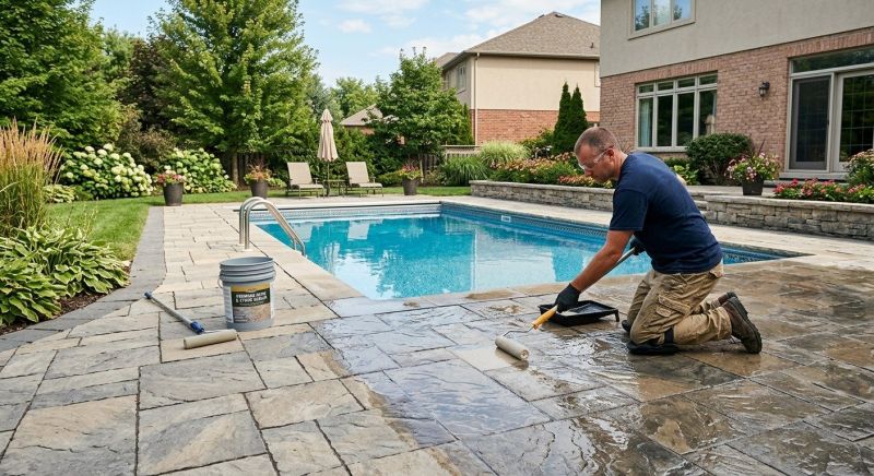 Pavers Sealing in Kansas City, KS