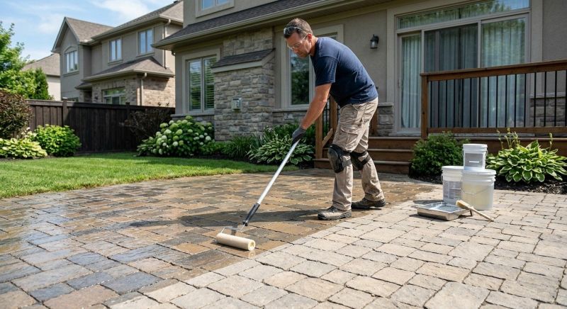 Porch Concrete Sealing in Tacoma, WA