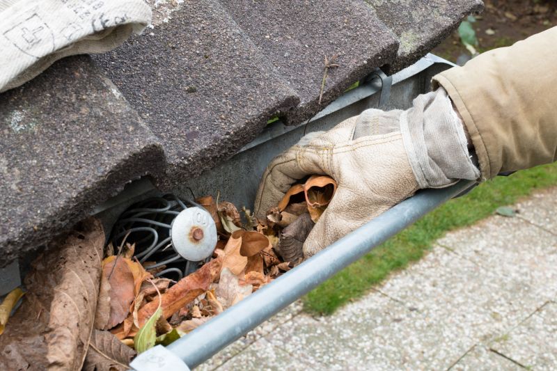 Rain Gutter Clearing in Fredericksburg, VA