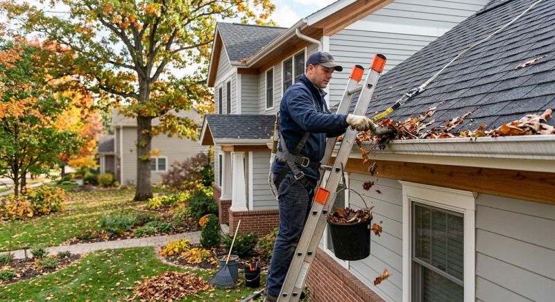Rain Gutter Clearing in Morris County, NJ