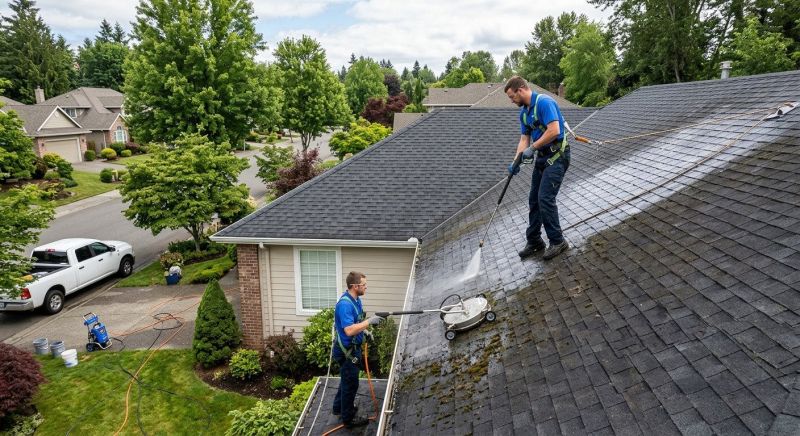 Roof Stain Removal in Vancouver, WA