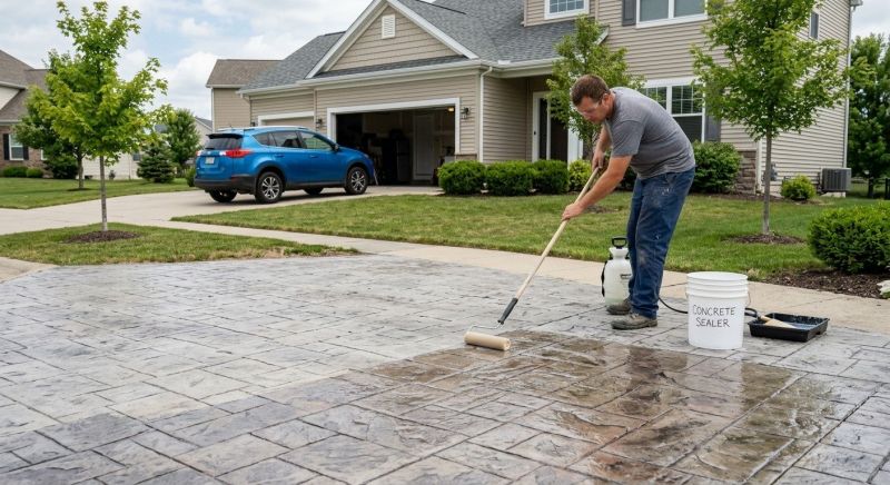 Sidewalk Concrete Sealing in Tacoma, WA